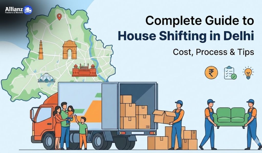 Complete Guide to House Shifting in Delhi: Cost, Process & Tips