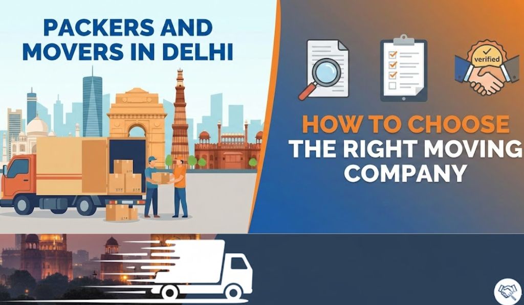 Packers and Movers in Delhi | How to Choose the Right Moving Company