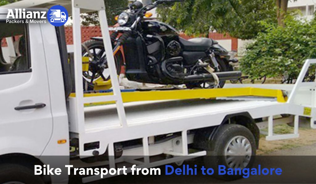 Bike Transport from Delhi to Bangalore