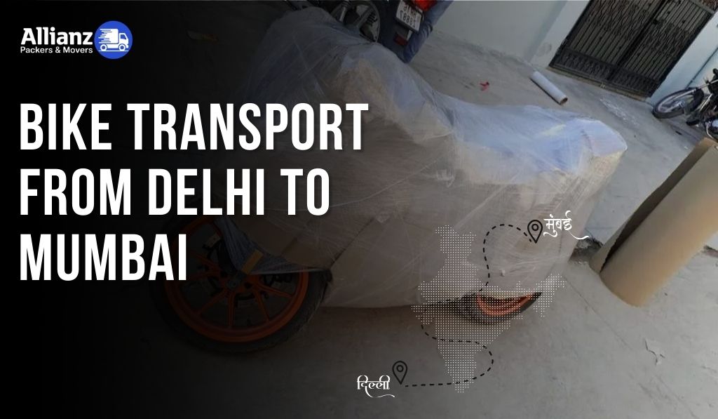 Bike Transport from Delhi to Mumbai