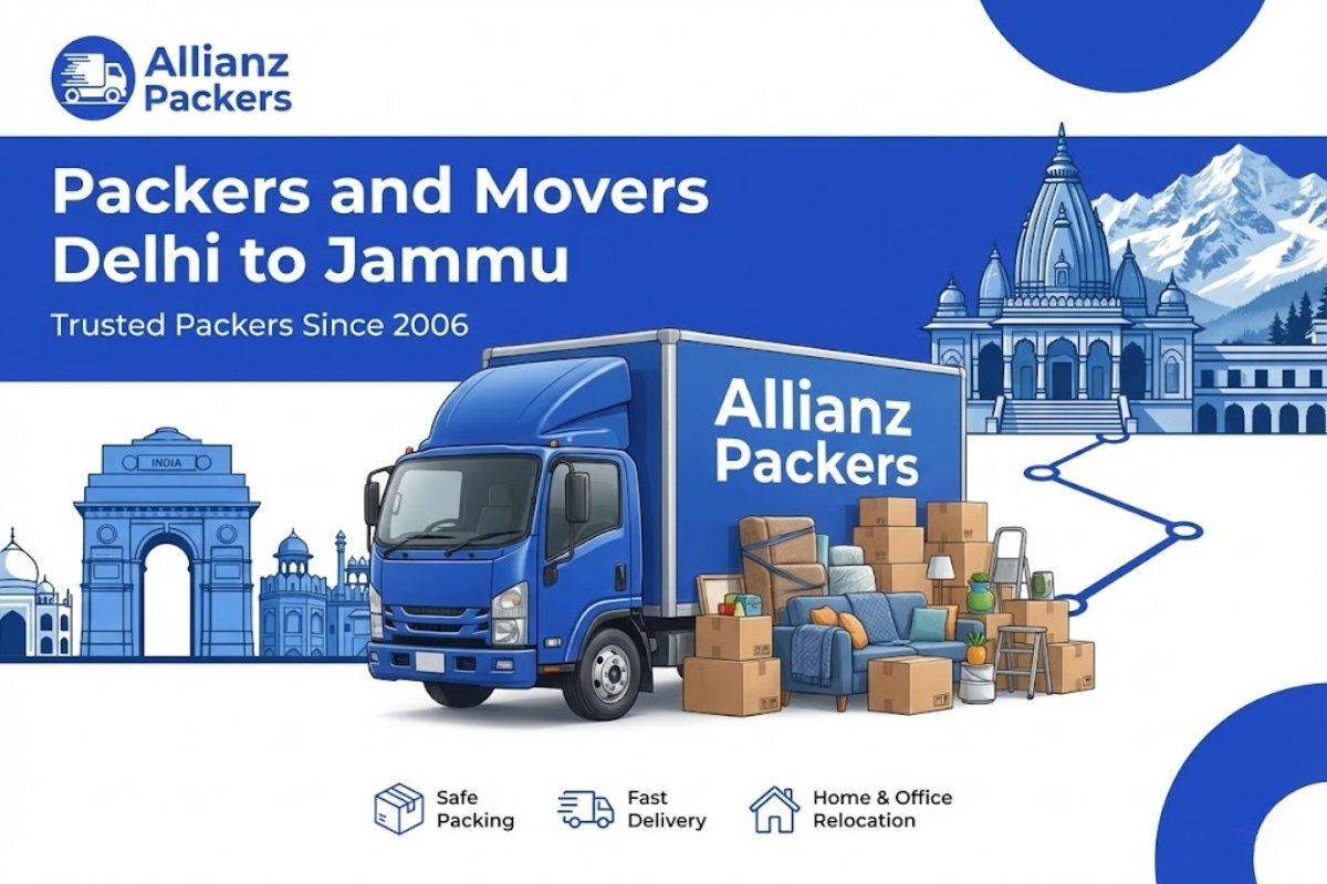 Packers and Movers Delhi to Jammu