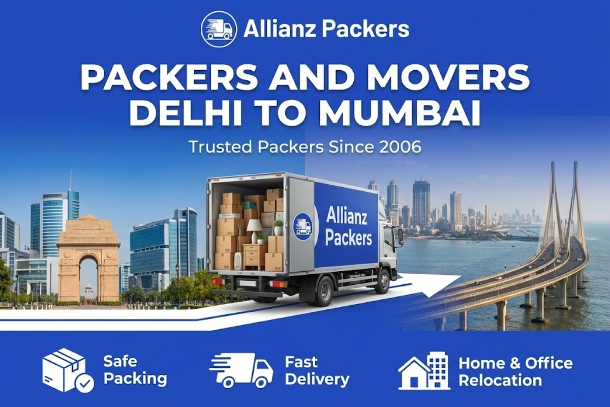 Packers and Movers Delhi to Mumbai