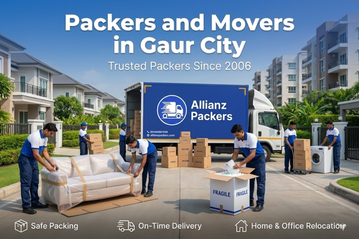 Packers and Movers in Gaur City