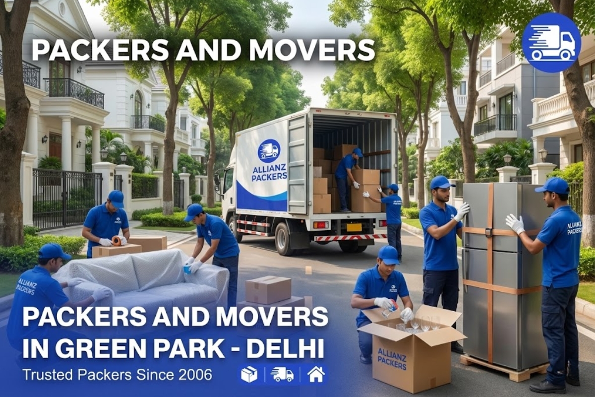 Packers and Movers in Green Park