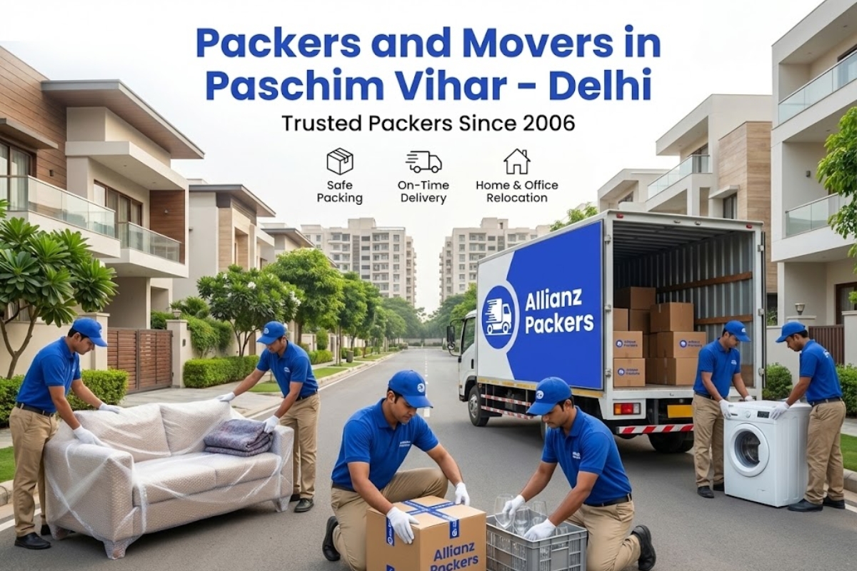 Packers and Movers in Paschim Vihar