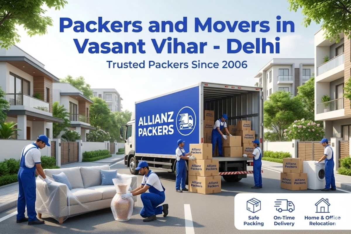 Packers and Movers in Vasant Vihar